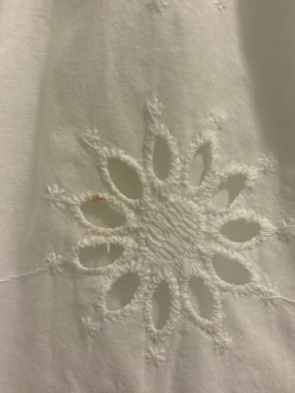 JCrew Factory Cotton Eyelet MIDI Skirt, size Small - Picture 9 of 9